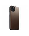 Nomad Modern Leather Case iPhone 15 Plus Brown - nr 3