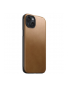 Nomad Modern Leather Case iPhone 15 Plus English Tan - nr 3