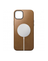 Nomad Modern Leather Case iPhone 15 Plus English Tan - nr 6