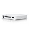 ubiquiti Przełącznik UniFi  8 PoE USW-PRO-8-POE, 6 portów 1 GbE PoE+,              2 porty 1 GbE PoE++, 2 porty 10G SFP+, 120W - nr 6