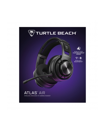 Turtle Beach Atlas Air Over-Ear Stereo Headset, czarny