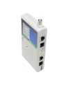 GOOD CONNECTIONS  TESTER KABLI SIECIOWYCH Z JEDNOSTKĄ ZDALNĄ – DO RJ45, RJ11, UTP/STP/BNC/USB – SPRAWDZANY POD KĄTEM PRZEJŚCIA, ZWARCIA, WYMIANY ŻYŁ I - nr 10