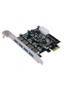 LONGSHINE  USB 3.0 CARD PCIE 4*ZEWNĘTRZNY Z KABLEM SATA POWER RETAIL - SERIAL ATA - SATA, LCS-6380-4  () - nr 2