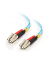 C2G Lc-Lc 10Gb 50/125 Om3 Duplex Multimode Pvc Fiber Optic Cable (Lszh) - Network 2 M Aqua (85550) - nr 1