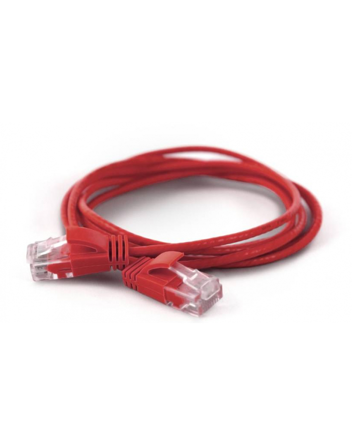 Wantec 25.00m Cat. 6a Patch Cable UTP RJ45 Male to czerwona - Network Cords 25m Cat6a U / (UTP) RJ-45 (7280) główny