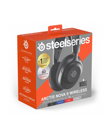 Steelseries Arctis Nova 5 Czarne (61670) nr 2