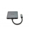 Equip Stacja/replikator Dock USB-C->2xHDMI,USB 3.0,100WPD 4K30Hz 0.15m si (133484) - nr 2