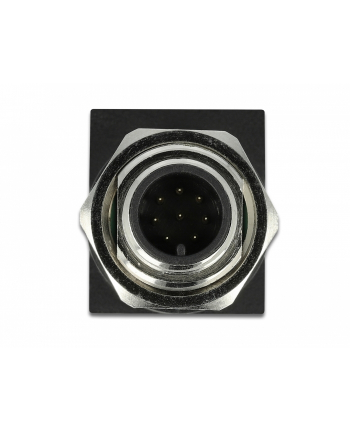 Delock Adaptador M12 8 Pin Macho A Rj45 Hembra