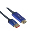 GOOD CONNECTIONS ® SMARTFLEX DISPLAYPORT 1.4 DO HDMI 2.0 KABEL - 4K UHD @60HZ RGB / 4:4 - PRZEWODNIK MIEDZIANY, OBUDOWA ALUMINIOWA - BARDZO ELASTYCZNA - nr 2