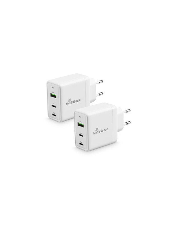 Mediarange Ładowarka Power Adapter Usb 2Xusb C 65W główny