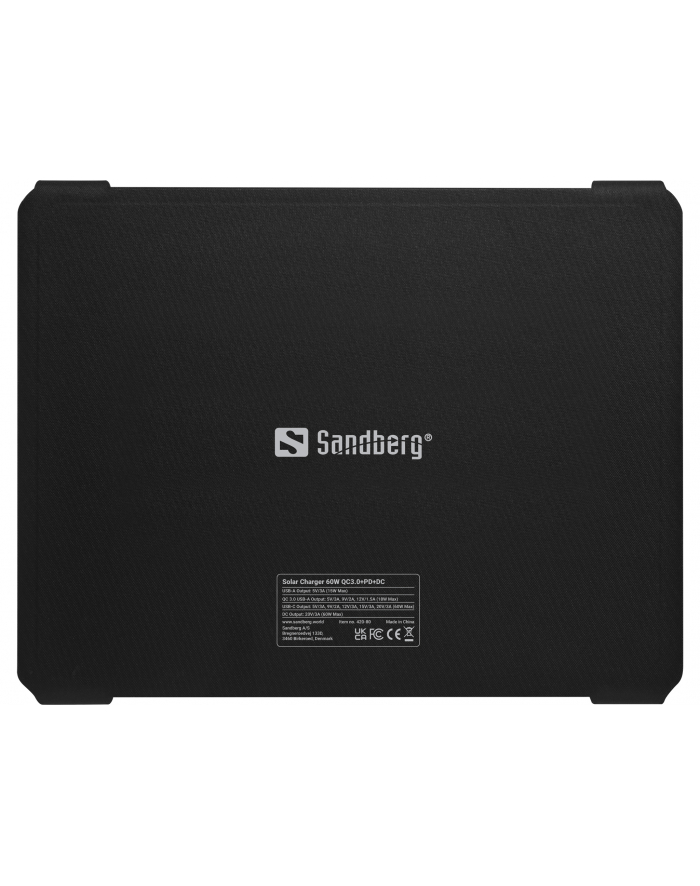 Sandberg Ładowarka Solarna 60W Qc3 0 Pd Dc Czarna główny