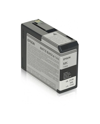 Epson ink cartridge matte Kolor: CZARNY T 580  80 ml            T 58080N