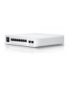 ubiquiti Przełącznik UniFi  8 PoE USW-PRO-8-POE, 6 portów 1 GbE PoE+,              2 porty 1 GbE PoE++, 2 porty 10G SFP+, 120W - nr 1