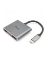 Equip Stacja/replikator Dock USB-C->2xHDMI,USB 3.0,100WPD 4K30Hz 0.15m si (133484) - nr 15