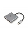 Equip Stacja/replikator Dock USB-C->2xHDMI,USB 3.0,100WPD 4K30Hz 0.15m si (133484) - nr 29