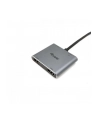 Equip Stacja/replikator Dock USB-C->2xHDMI,USB 3.0,100WPD 4K30Hz 0.15m si (133484) - nr 39