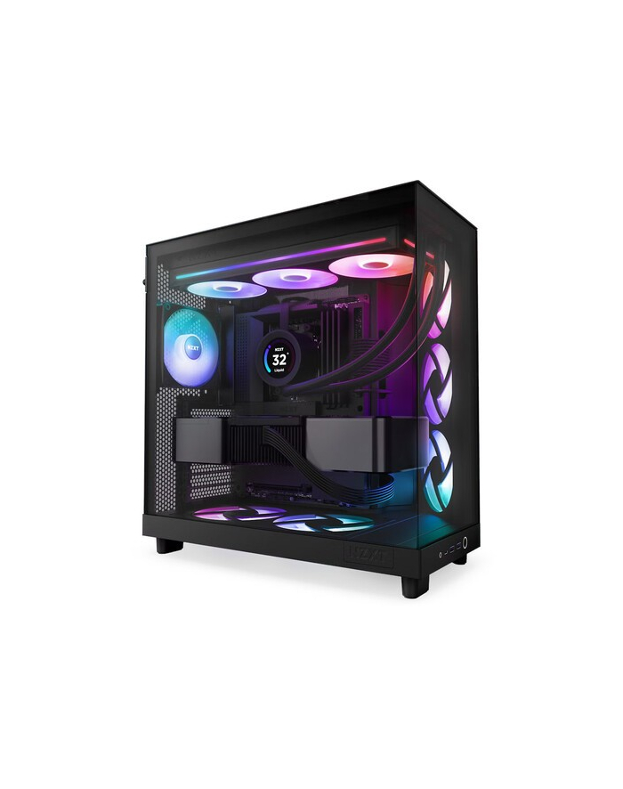 Wentylator NZXT F360 RGB CORE PWM Czarny główny