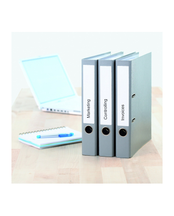 Herma Etykiety Special 4290 na segregatory A4 białe 192 x 34mm papier matowy nieprzejrzysty 800szt. zaokrąglone narożniki. 4290