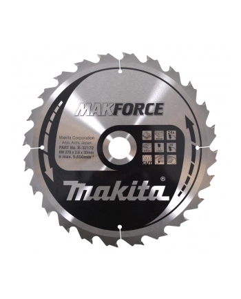 MAKITA PIŁA TARCZOWA  270x30x24z MAKFORCE DREWNO nr 1