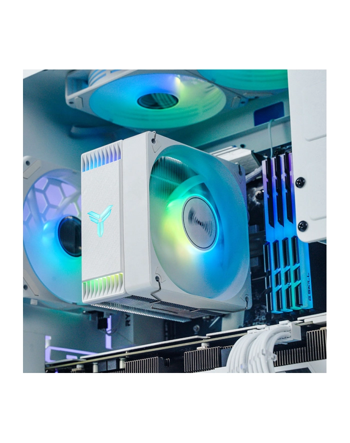 Jonsbo CR-1000 EVO Chłodzenie procesora, RGB - biały główny