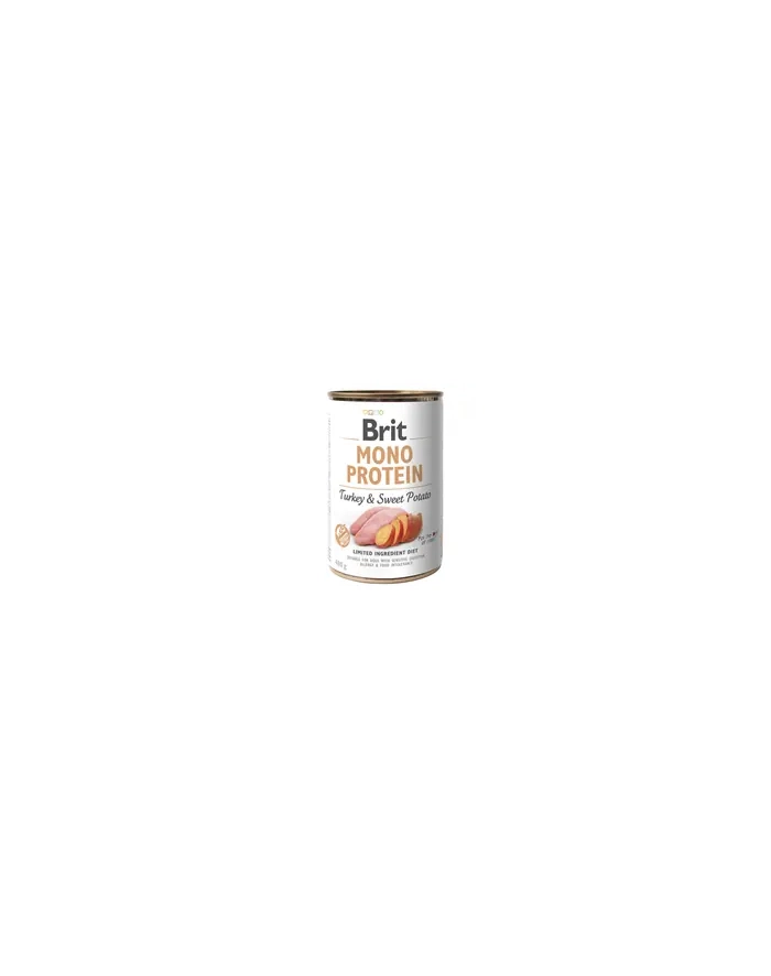 BRIT MONO PROTEIN indyk z batatem - mokra karma dla psa - 400g główny