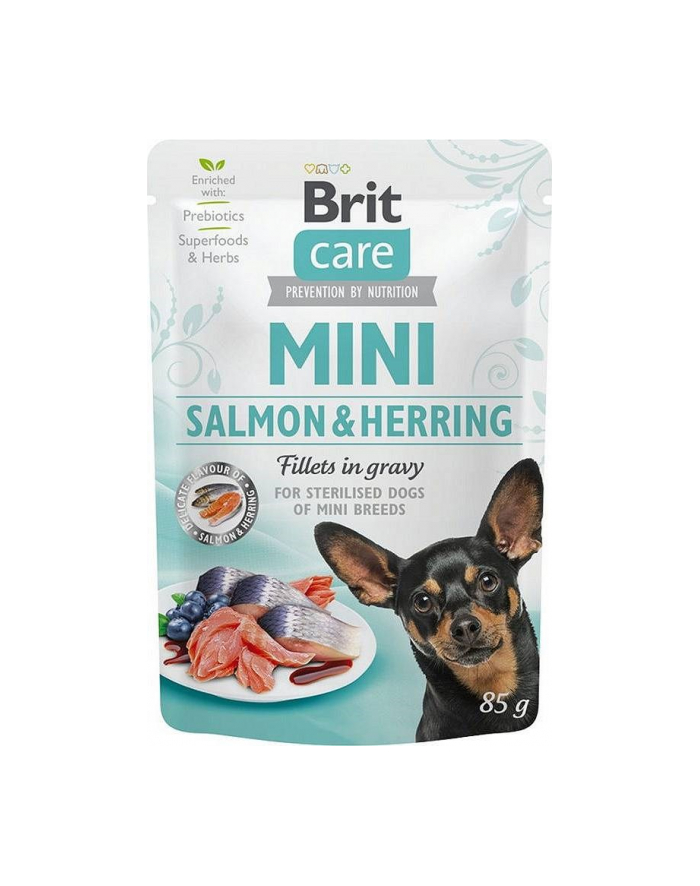 BRIT Care Mini Salmon'amp;Herring Sterilised - mokra karma dla psa - 85 g główny