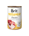 Karma BRIT PATÉ 'amp; MEAT z kurczakiem -mokra dla psa 400g - nr 1