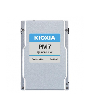 Dysk SSD Kioxia PM7-R 1536TB 25''; (15mm) SAS 24Gb/s KPM7VRUG15T3 (DWPD 1) SED