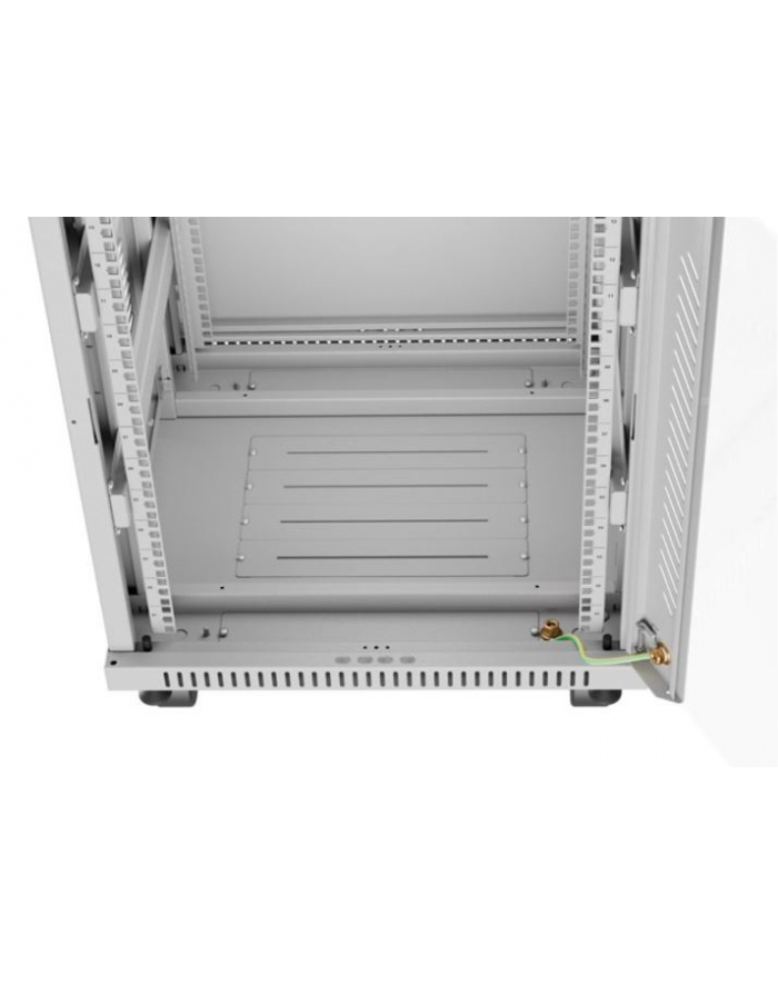 LANBERG szafa Rack stojąca 19/15U 600x600 szara drzwi szklane LCD flat pack V2 główny