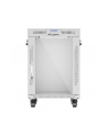 LANBERG szafa Rack stojąca 19/15U 600x600 szara drzwi szklane LCD flat pack V2 - nr 7