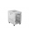 LANBERG free standing rack 19inch cabinet 15U 600x800 glass door LCD flat pack Kolor: CZARNY - nr 12