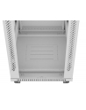 LANBERG szafa stojąca 19/42U 600x800 drzwi szklane LCD flat pack szara V2 - nr 10