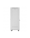 LANBERG szafa stojąca 19/42U 600x800 drzwi szklane LCD flat pack szara V2 - nr 6