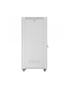 LANBERG szafa stojąca 19/42U 800x1000 drzwi szklane LCD flat pack szara V2 - nr 10