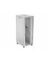 LANBERG szafa stojąca 19/42U 800x1000 drzwi szklane LCD flat pack szara V2 - nr 12