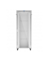 LANBERG szafa stojąca 19/42U 800x1000 drzwi szklane LCD flat pack szara V2 - nr 7