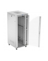 LANBERG szafa stojąca 19/42U 800x1000 drzwi szklane LCD flat pack szara V2 - nr 8