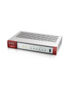 Firewall Zyxel ATP100 1xWAN 3xLAN 1xWAN/LAN SPI firewall: 1000 Mbps Max IPsec VPN: 50 - nr 1