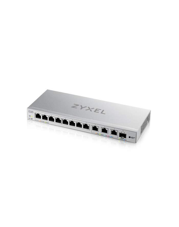 ZYXEL XGS1250-12 v2 12-Port Gigabit webmanaged Desktop Switch with 8 port 1G + 3-Port MultiGig 1/2.5/5/10G + 1-Port SFP+ główny