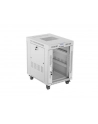 LANBERG free standing rack 19inch cabinet 15U 600x800 glass door LCD flat pack Kolor: CZARNY - nr 12