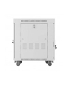 LANBERG free standing rack 19inch cabinet 15U 600x800 glass door LCD flat pack Kolor: CZARNY - nr 6