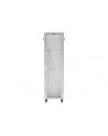 LANBERG szafa stojąca 19/42U 600x800 drzwi szklane LCD flat pack szara V2 - nr 15