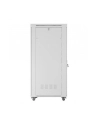 LANBERG szafa stojąca 19/42U 800x1000 drzwi szklane LCD flat pack szara V2 - nr 10