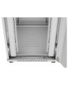 LANBERG szafa stojąca 19/42U 800x1000 drzwi szklane LCD flat pack szara V2 - nr 11
