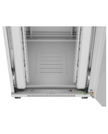 LANBERG szafa stojąca 19/42U 800x1000 drzwi szklane LCD flat pack szara V2 nr 2