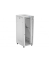 LANBERG szafa stojąca 19/42U 800x1000 drzwi szklane LCD flat pack szara V2 - nr 13