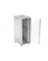 LANBERG szafa stojąca 19/42U 800x1000 drzwi szklane LCD flat pack szara V2 - nr 14
