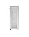 LANBERG szafa stojąca 19/42U 800x1000 drzwi szklane LCD flat pack szara V2 - nr 7