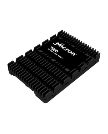 Dysk SSD Micron 7500 MAX 16TB U3 (15mm) NVMe Gen4 MTFDKCC1T6TGQ-1BK1DABYYR (DWPD 3) TCG