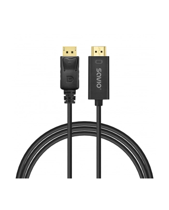 savio Kabel  Display Port do HDMI 1,5m, CL-183 nr 2